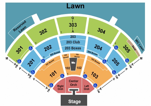 North Island Credit Union Amphitheatre Mötley Crüe Seating Chart